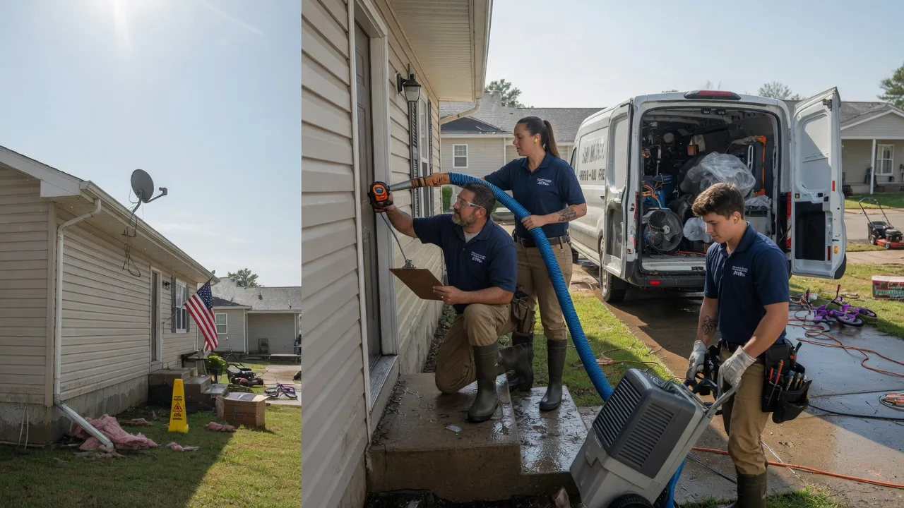 Ceiling Water Damage Restoration in Saint Johns, AZ near me